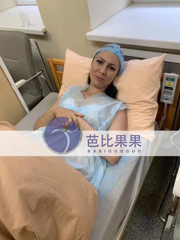 F女士乌克兰捐卵试管孕妈试管移植