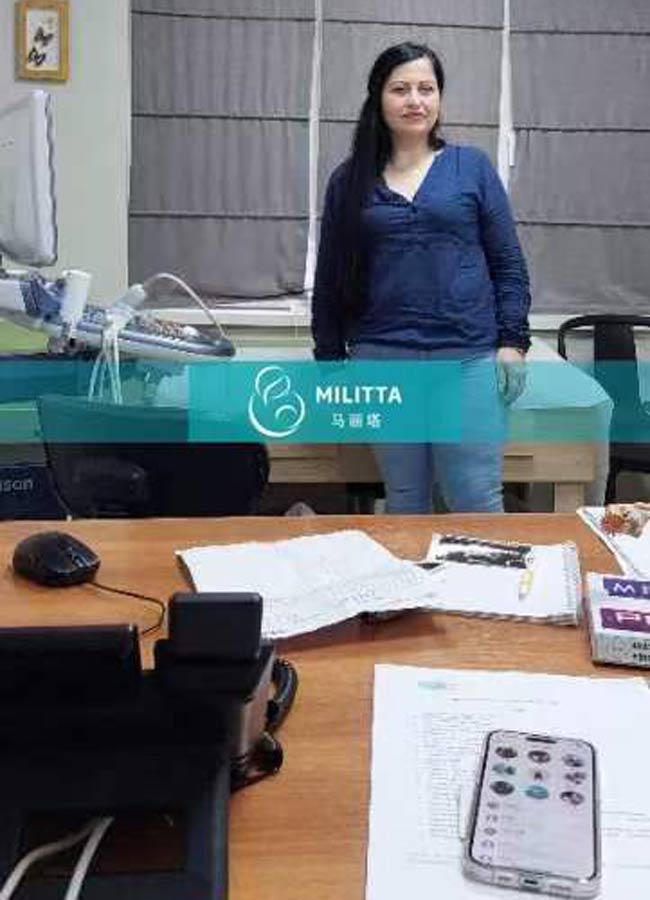 格鲁吉亚试管妈妈做体检